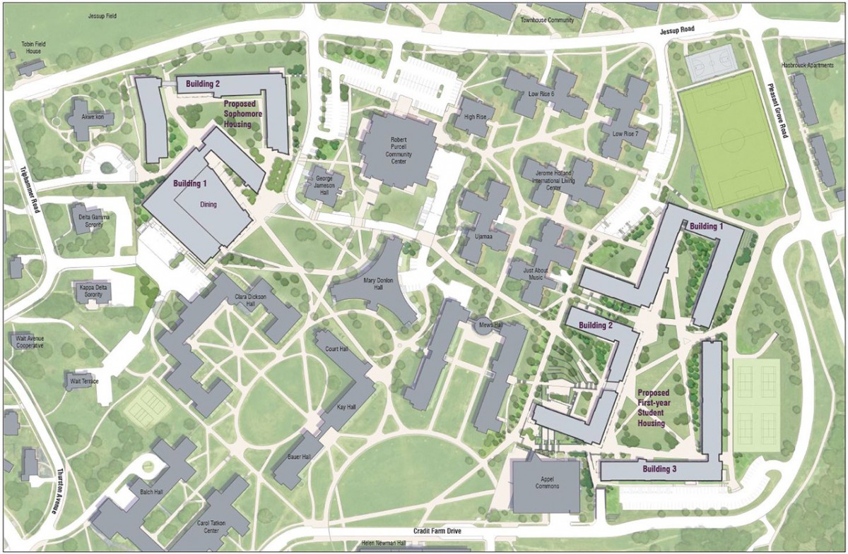 Map Of Cornell University
