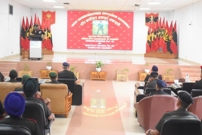 El 67º curso de liderazgo de combate comienza en NCO Academy en Dhana