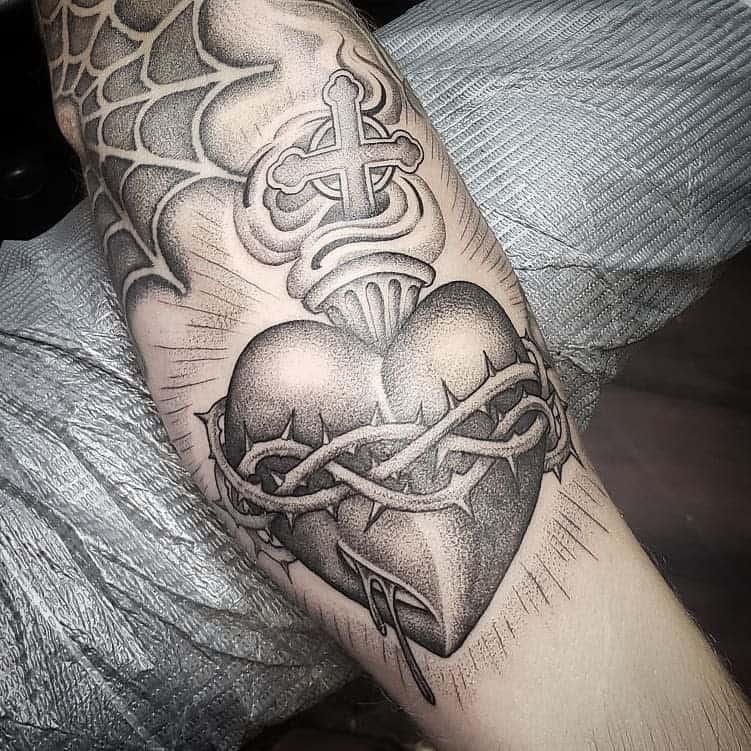 Top 55+ Best Bleeding Heart Tattoo Ideas - [2021 Inspiration Guide] 751_x_751_jpg