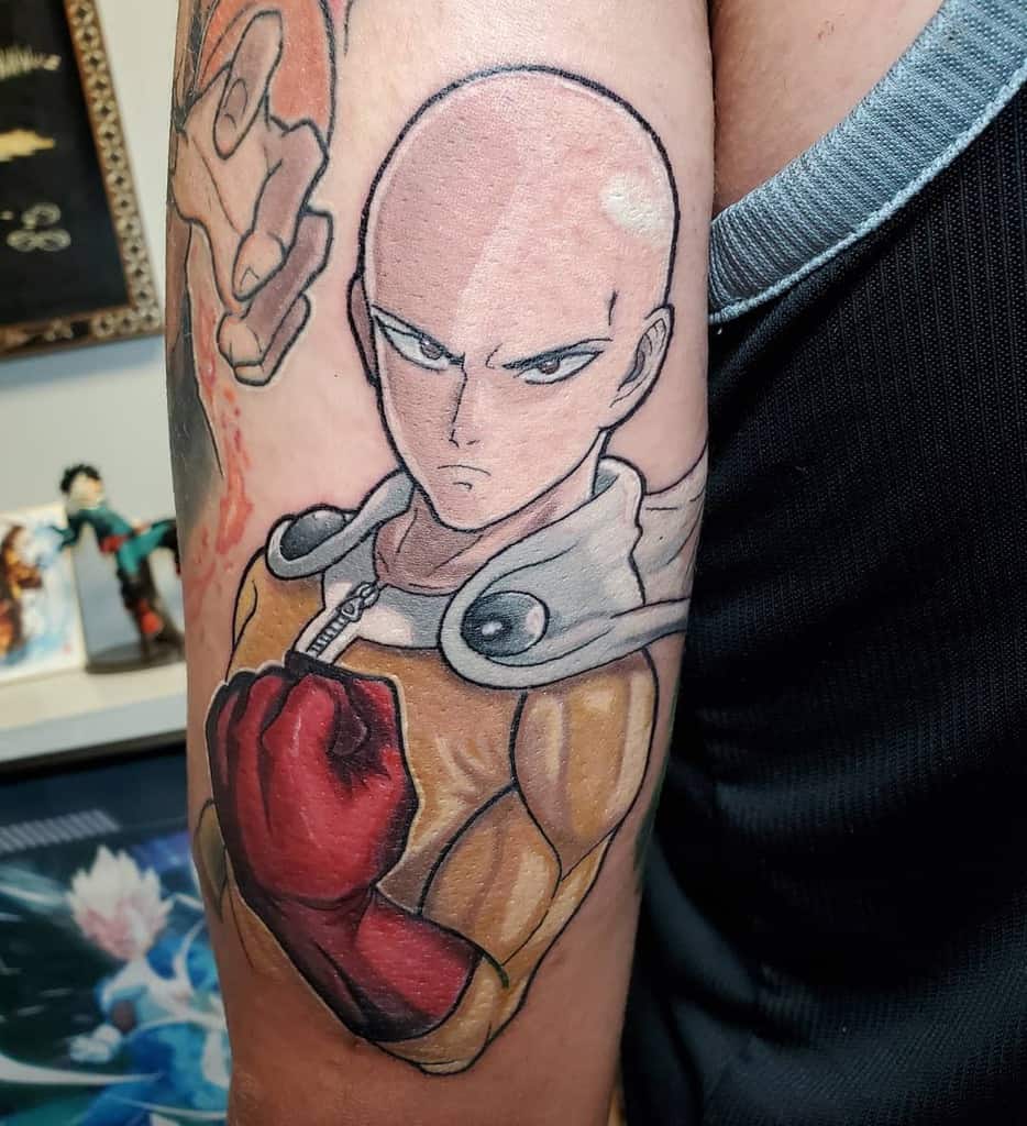 Top 77 Best One Punch Man Tattoo Ideas – [2020 Inspiration Guide] | Laptrinhx / News 1024_x_934_jpg