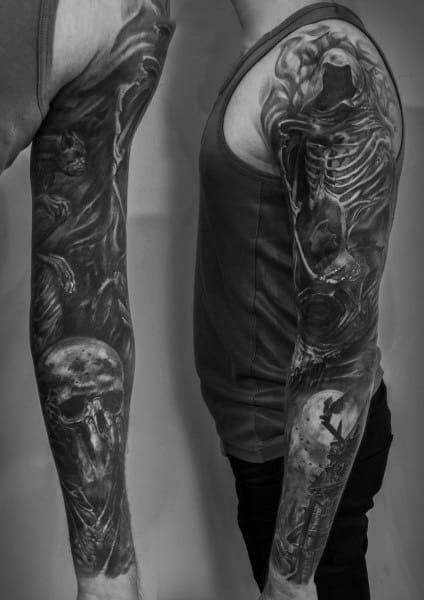 Top 51 Gothic Tattoo Ideas - [2021 Inspiration Guide] 600_x_424_jpg