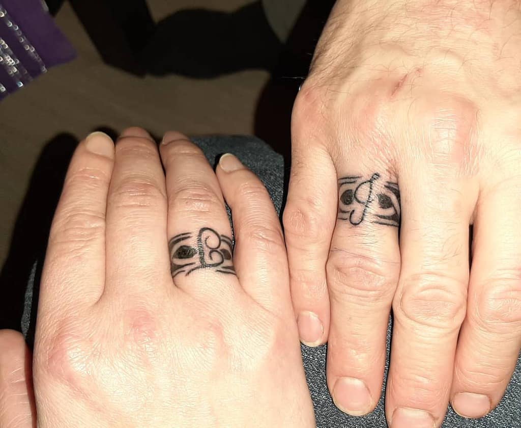 Top 59 Best Wedding Ring Tattoo Ideas - [2021 Inspiration Guide] 840_x_1024_jpg