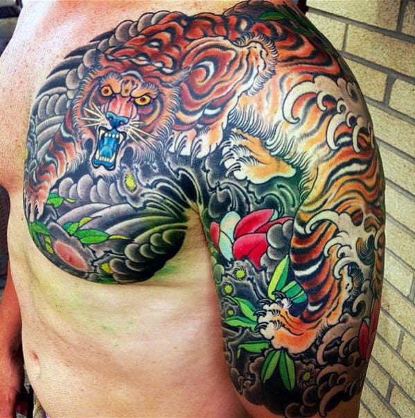 Top 87 Men's Chest Tattoo Ideas [2021 Inspiration Guide] 603_x_599_jpg