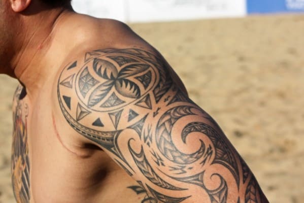 Top 59 Shoulder Tattoos For Men [2021 Inspiration Guide] 400_x_599_jpg