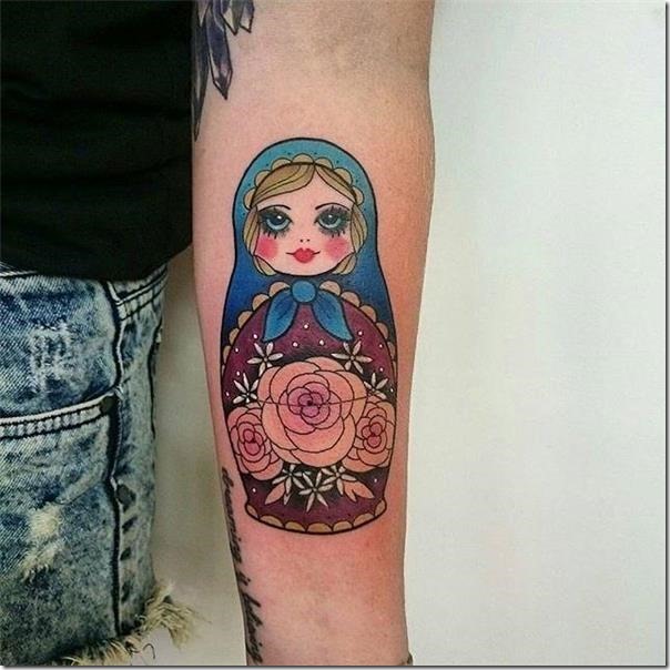 Russian Doll Tattoo Matrioska - Spectacular Photographs - Nexttattoos 604_x_604_jpg