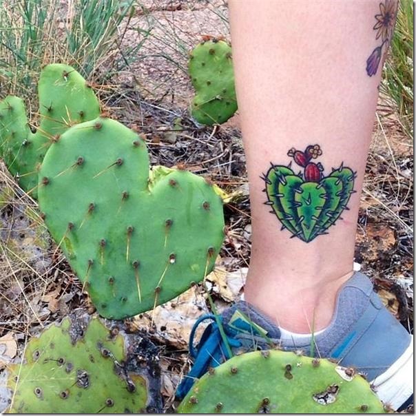 Cactus Tattoos (The Very Best Images!) - Nexttattoos 604_x_604_jpg