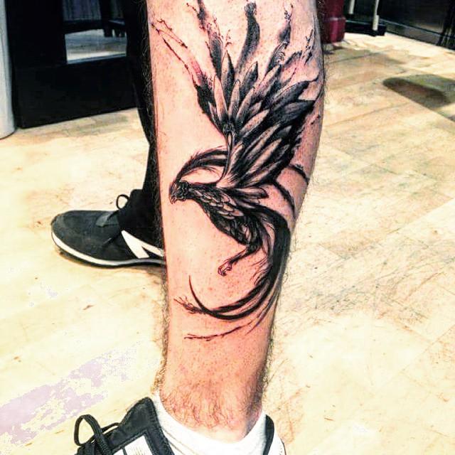 55 Stunning And Provoking Phoenix Tattoos - Nexttattoos 640_x_640_jpg