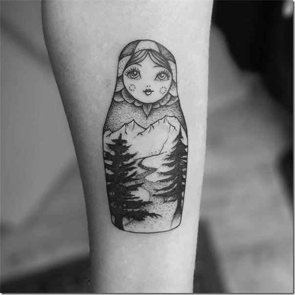 Russian Doll Tattoo Matrioska - Spectacular Photographs - Nexttattoos 604_x_604_jpg