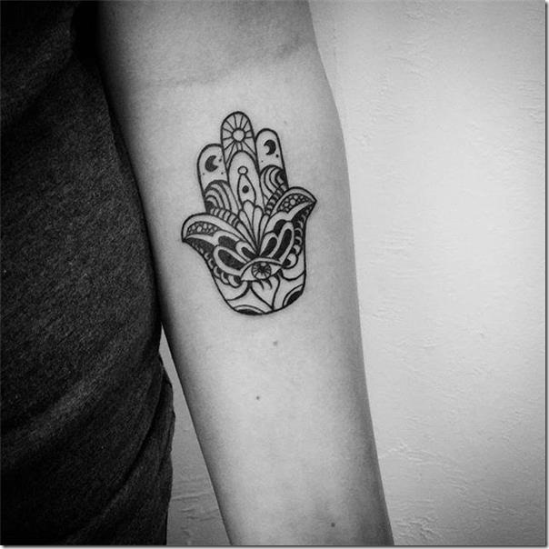 65 Hamsá Tattoos To Get Impressed - Nexttattoos 604_x_604_jpg