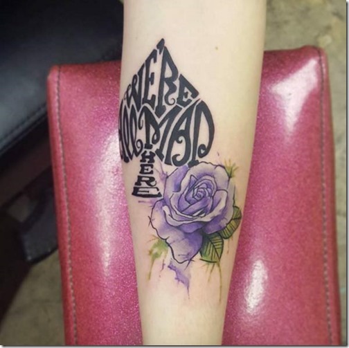 Greatest Of Alice In Wonderland Tattoos - Nexttattoos 503_x_504_jpg