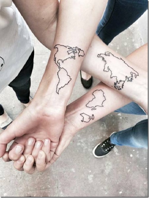40+ Tremendous Cute Sister Tattoos - Nexttattoos 672_x_504_jpg