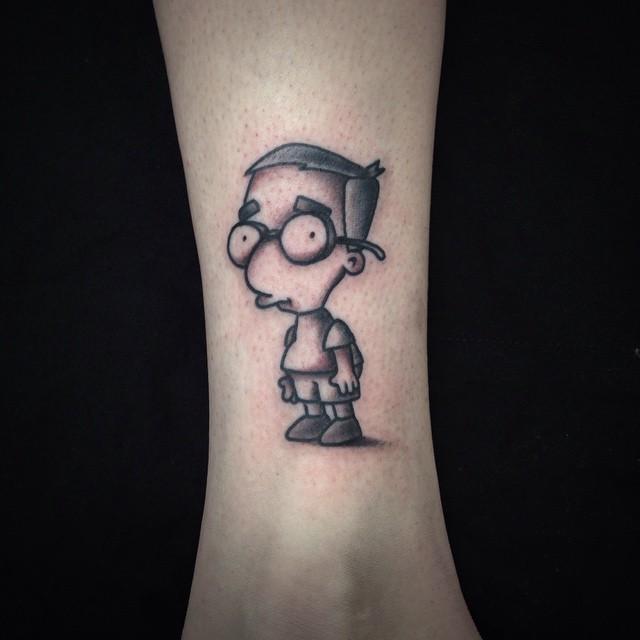 80 Lovely And Inspiring Simpsons Tattoos - Nexttattoos