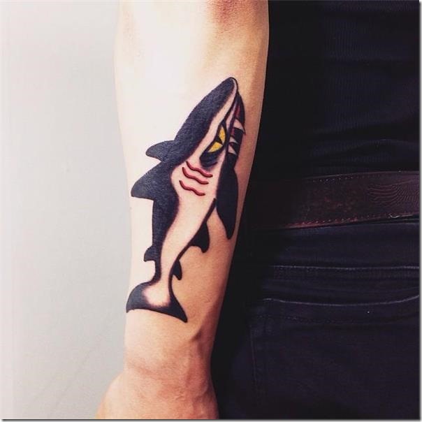 Sharks Tattoos (The Most Effective Footage!) - Nexttattoos 604_x_604_jpg