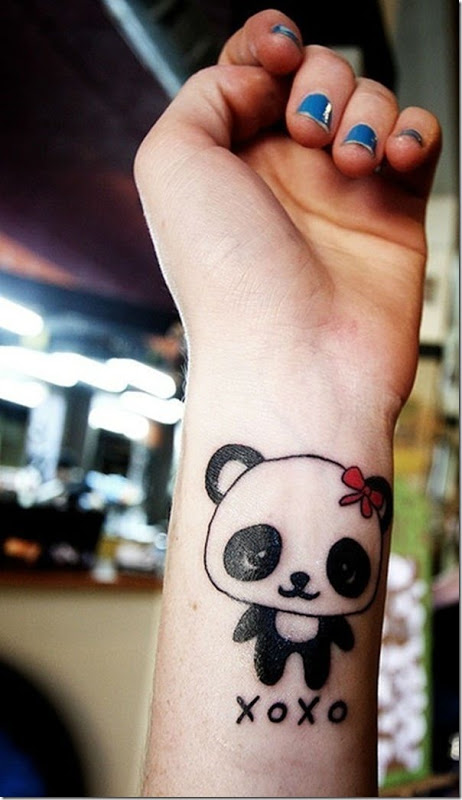 Lovable Plush Panda Tattoo Designs - Nexttattoos 800_x_462_jpg