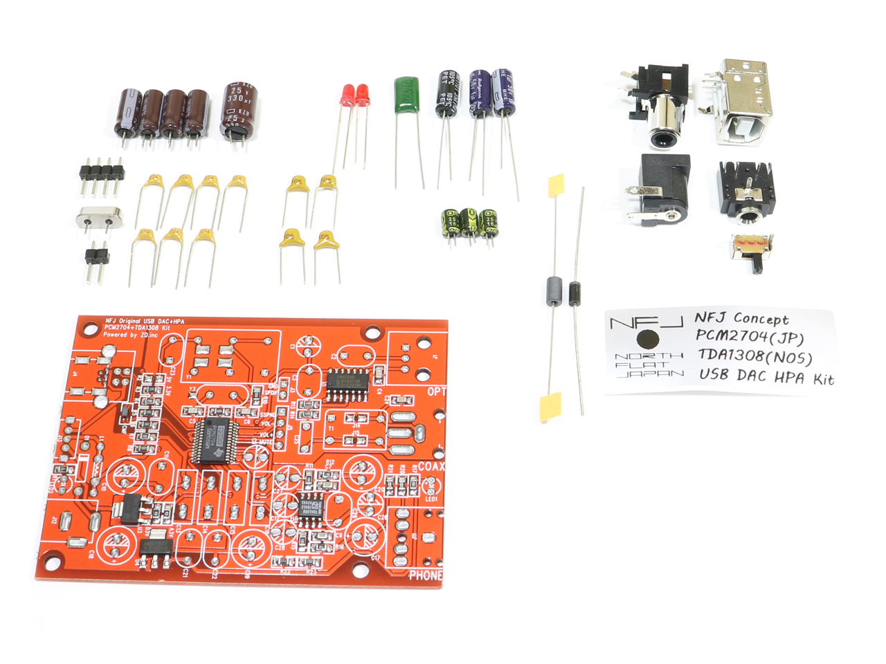 新製品 USB接続 DACDDC ＆ HPAキットを発売 | 新製品のご案内 | North Flat  Japan（株式会社ノースフラットジャパン公式）
