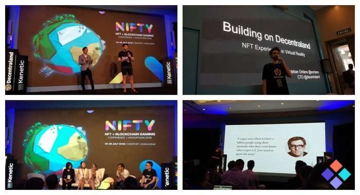 Decentraland 团队在 NIFTY 会议第一天交付成果 Decentraland 团队在 NIFTY 会议第一天交付成果