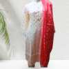 White Colore Salwar Kamiz, SLK-2290 Item: Salwar Kamiz Code: SLK-2290 Material: Scren Print, Lace, Linen, Half Silk, Price: 2950