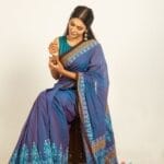 Firoza Color Half Silk Sharee