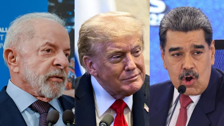 Lula tenta salvar ditadura de Maduro e deve pedir a Trump que não intervenha na Venezuela