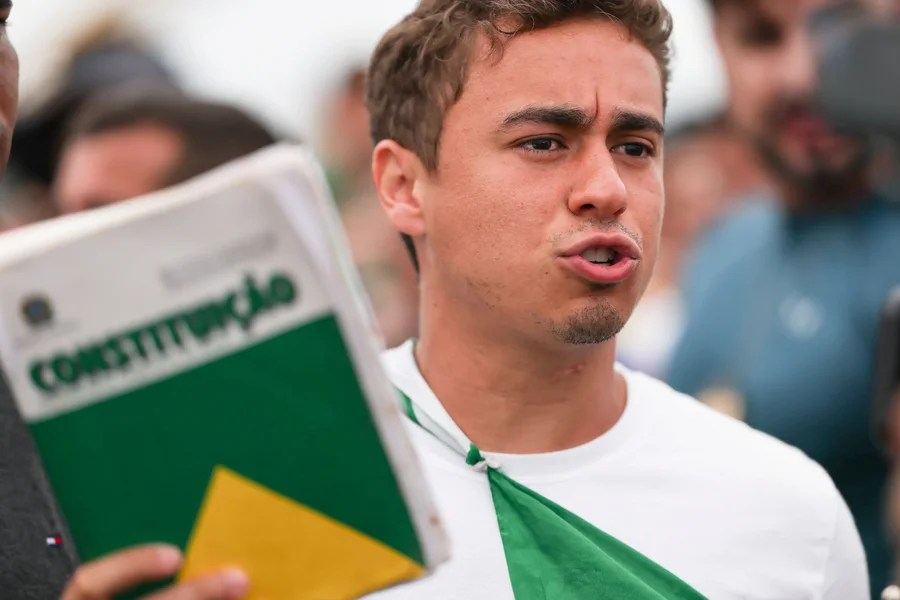 Nikolas quer ampliar poder de fiscalização de deputados sobre o STF