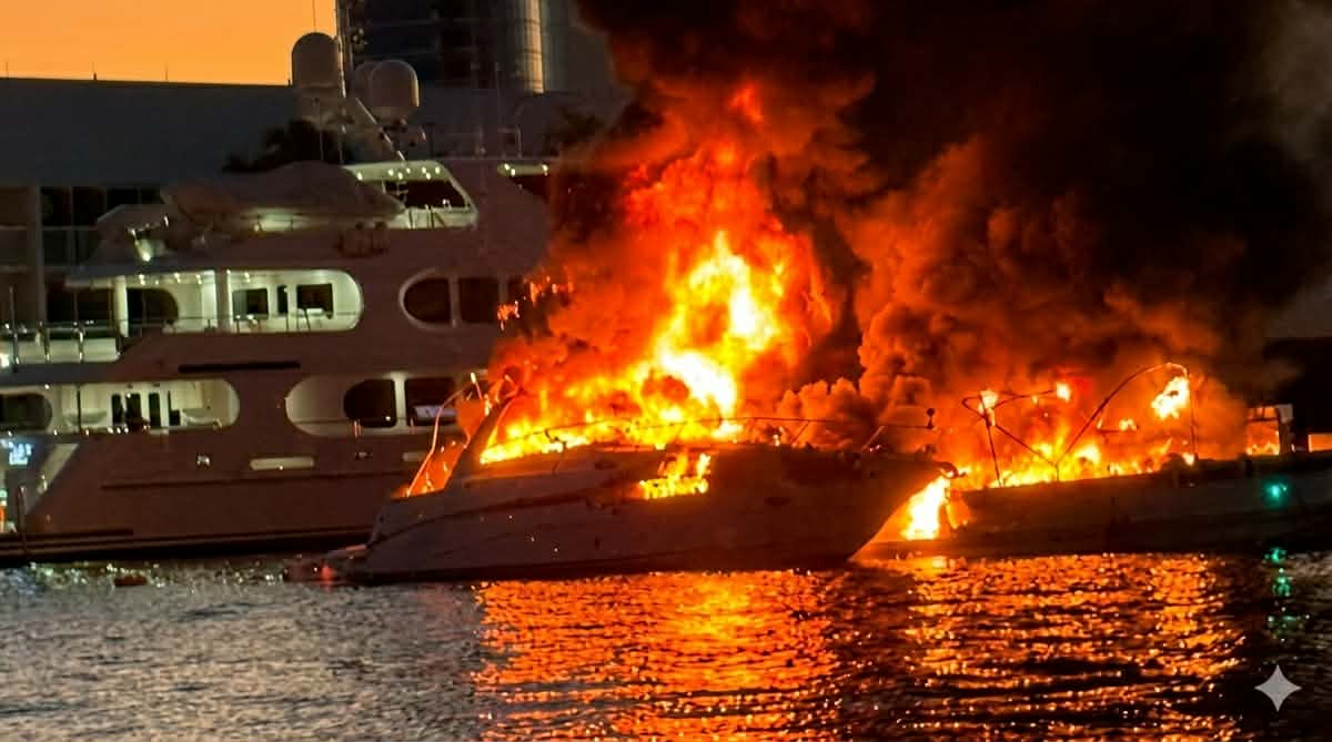 EXPLOSIÓN EN BARCO TURÍSTICO EN MIAMI DEJA MÚLTIPLES HERIDOS EXPLOSIÓN EN BARCO TURÍSTICO EN MIAMI DEJA MÚLTIPLES HERIDOS