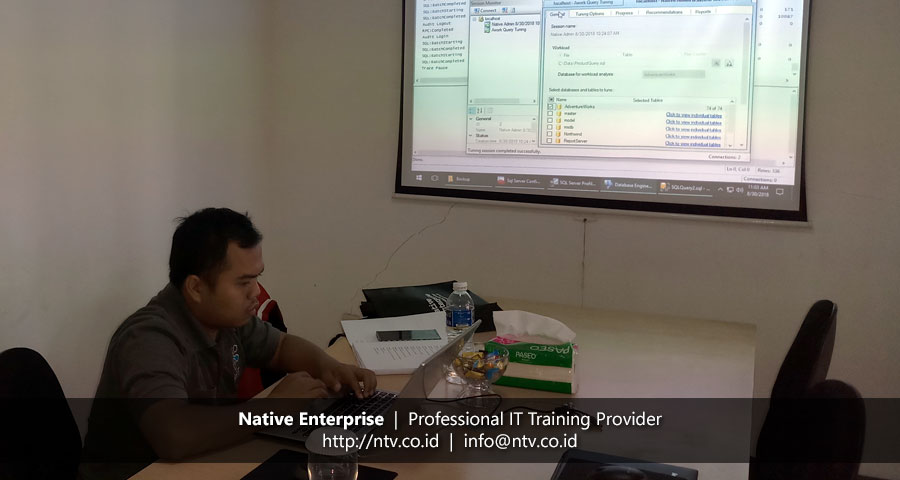 Training “SQL Server for Database Administrator” bersama Rekabio – Native  Enterprise