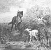 Esopo Fabula 3 O Lobo E O Cordeiro Oceano De Letras