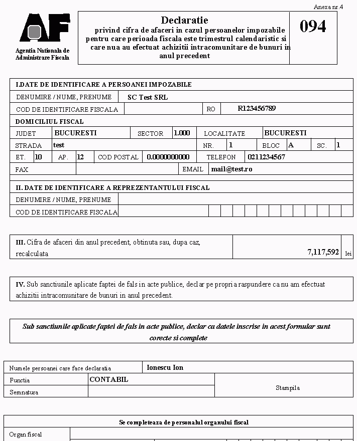 Noutati Program De Contabilitate