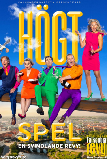 Falkenbergsrevyn 2026: Högt spel