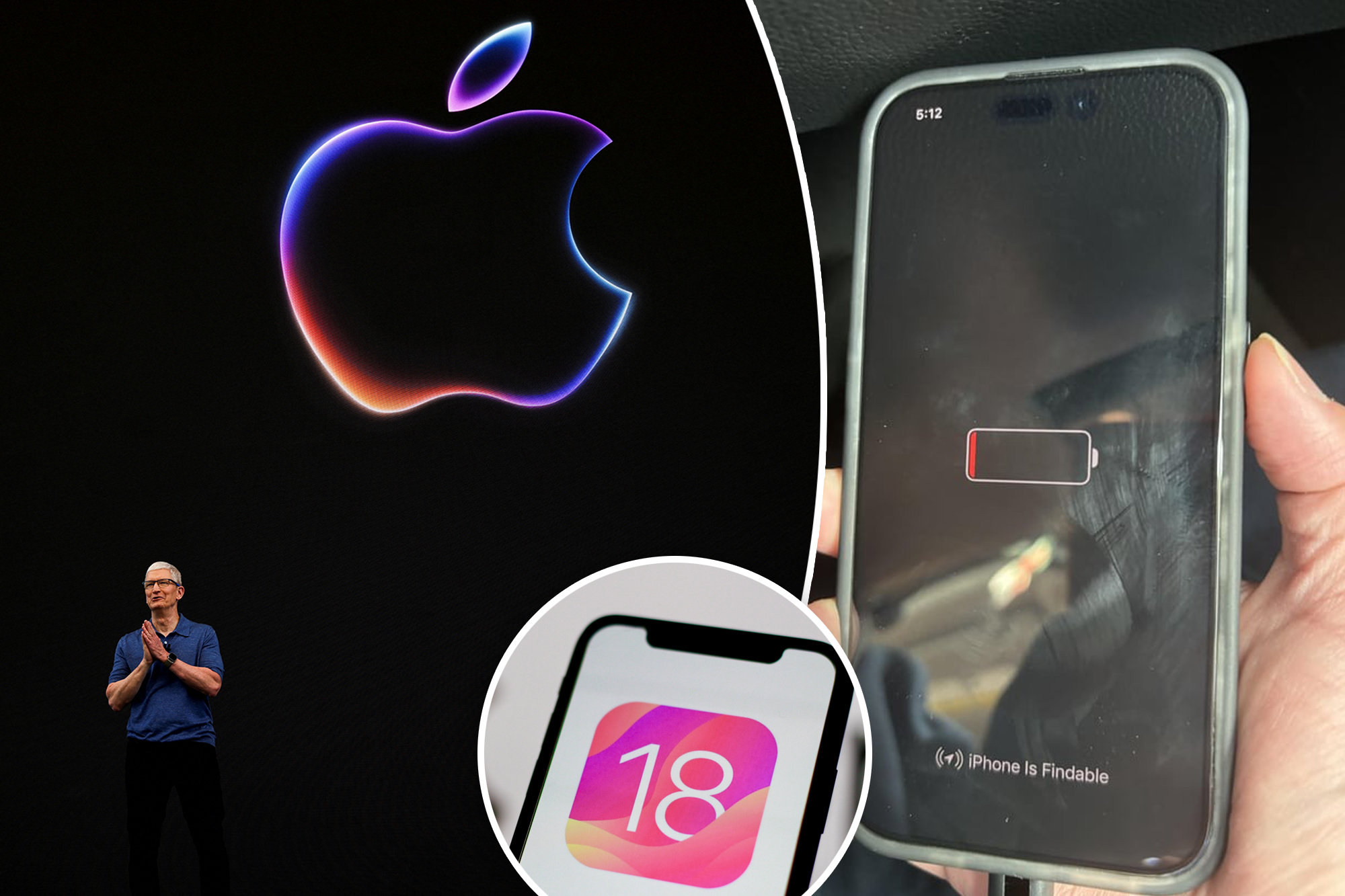 New iOS 18 update displays clock even when iPhone is dead