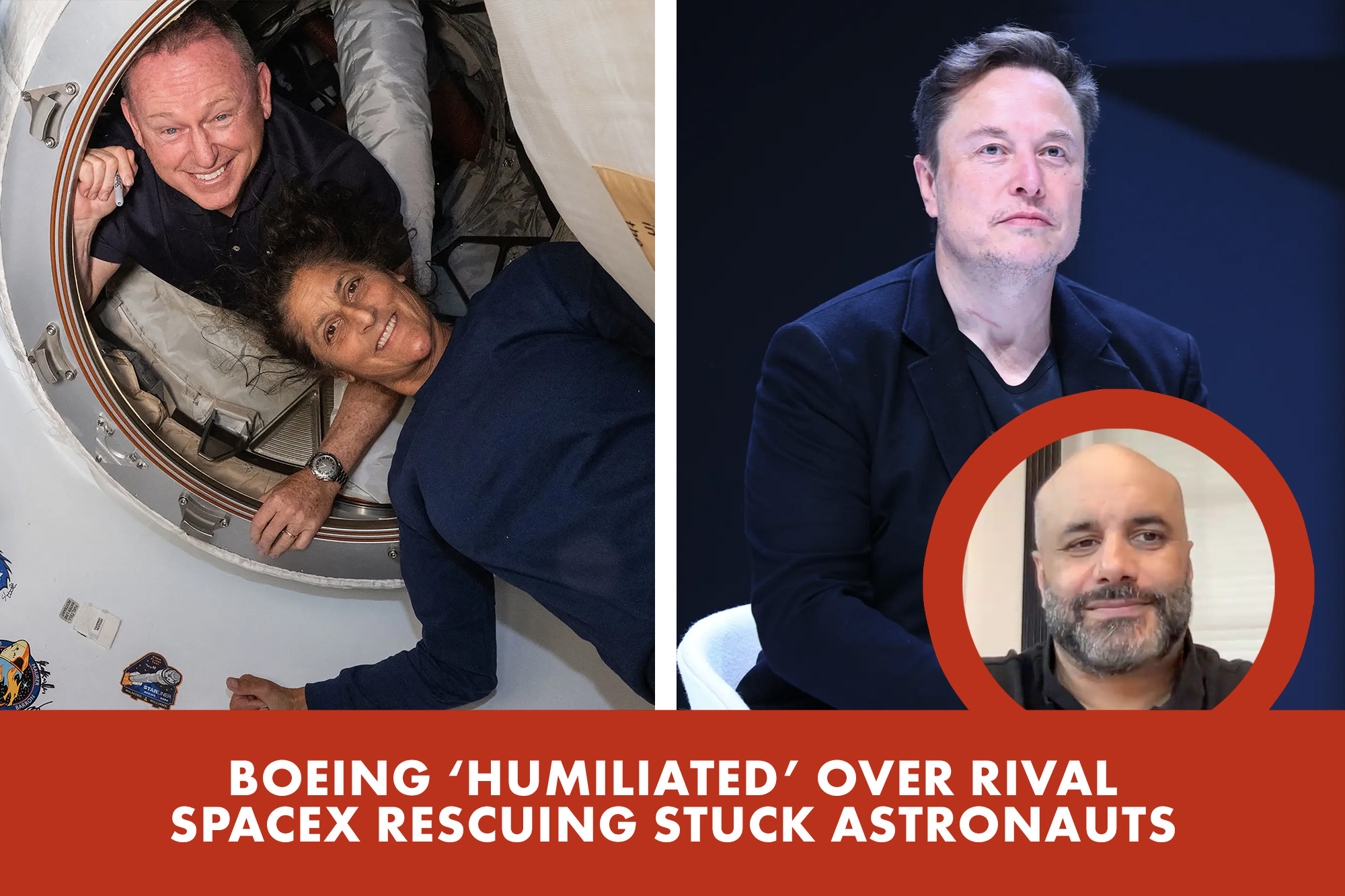 Boeing ‘humiliated’ over upstart rival SpaceX rescuing stuck astronauts | Reporter Replay (Video)