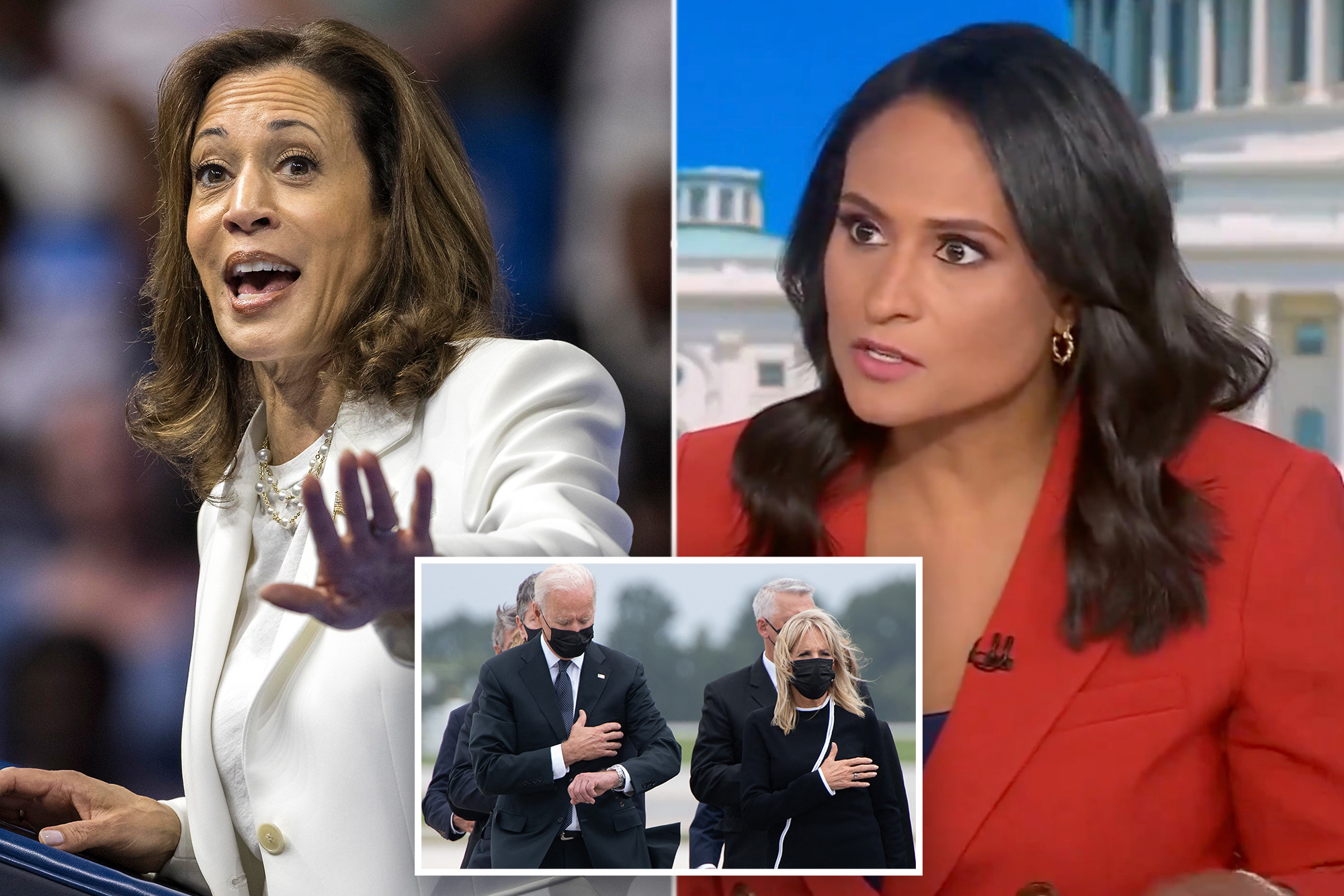NBC News’ Kristen Welker falsely says Kamala Harris met Gold Star families