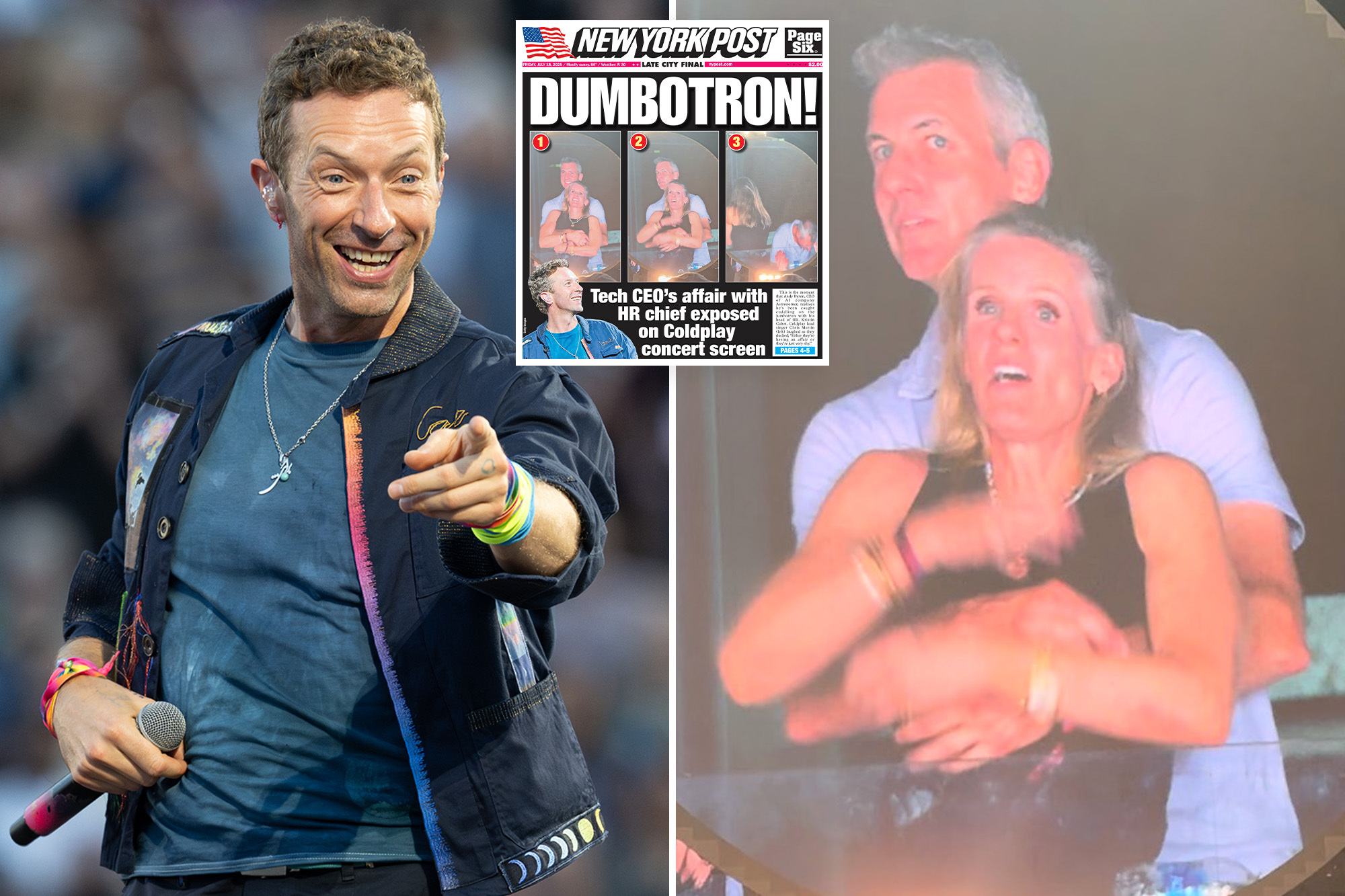 Chris Martin courts scandal again at first show since Astronomer kiss-cam controversy — but issues a cheeky warning