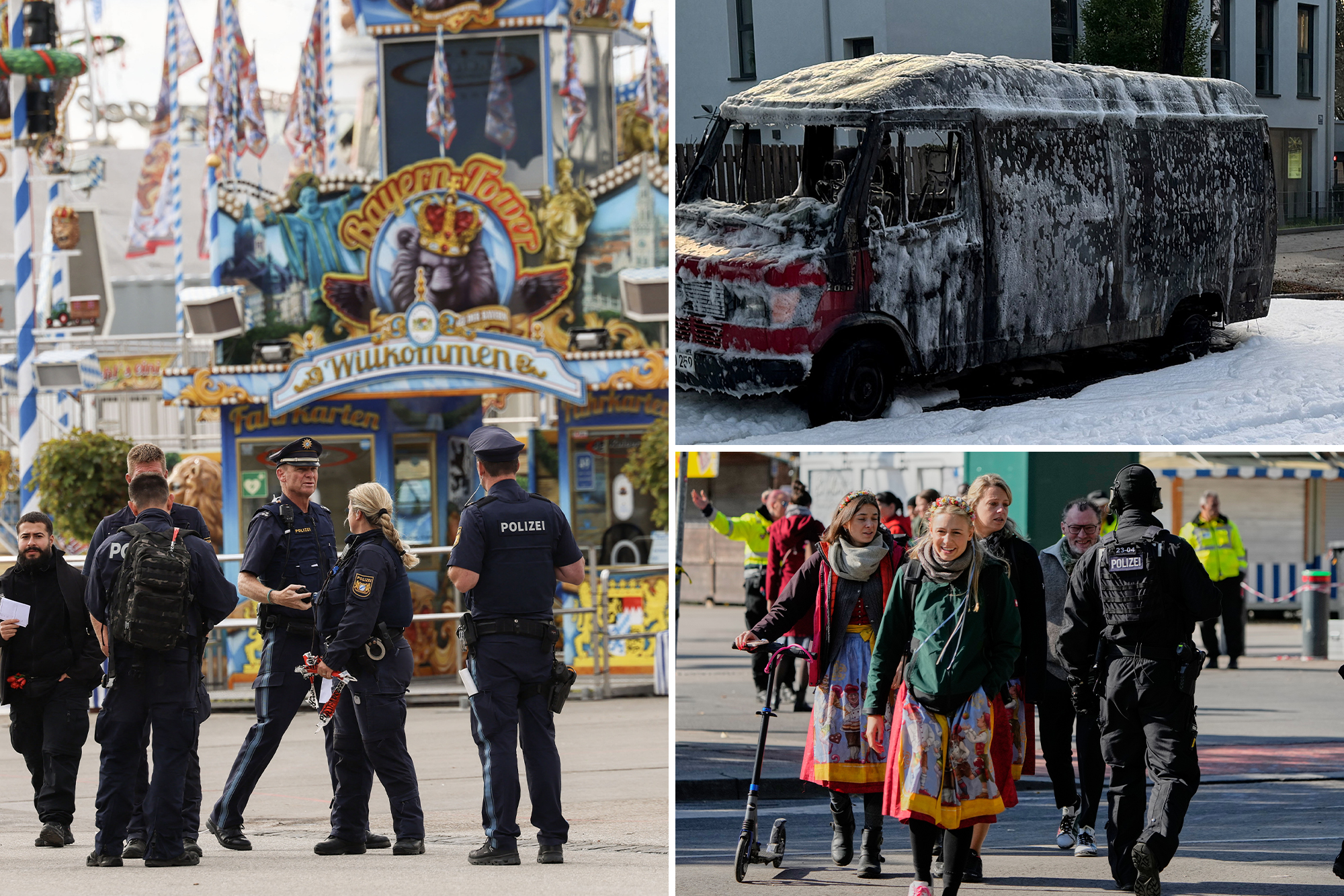 Munich Oktoberfest fairgrounds closed after bomb menace and lethal explosion