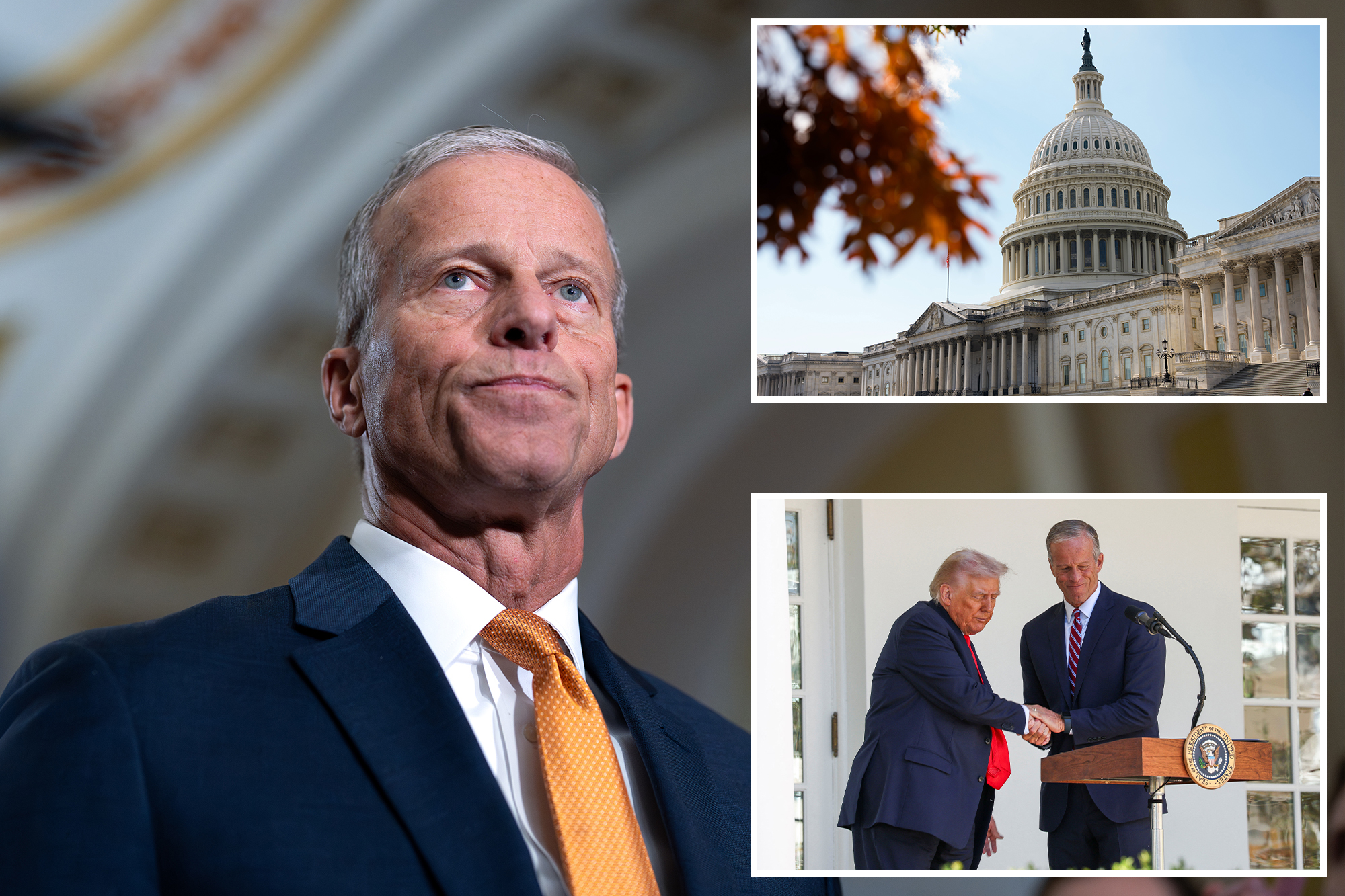 Senate majority leader says he doesn’t have the votes to eliminate filibuster despite Trump’s wishes 
