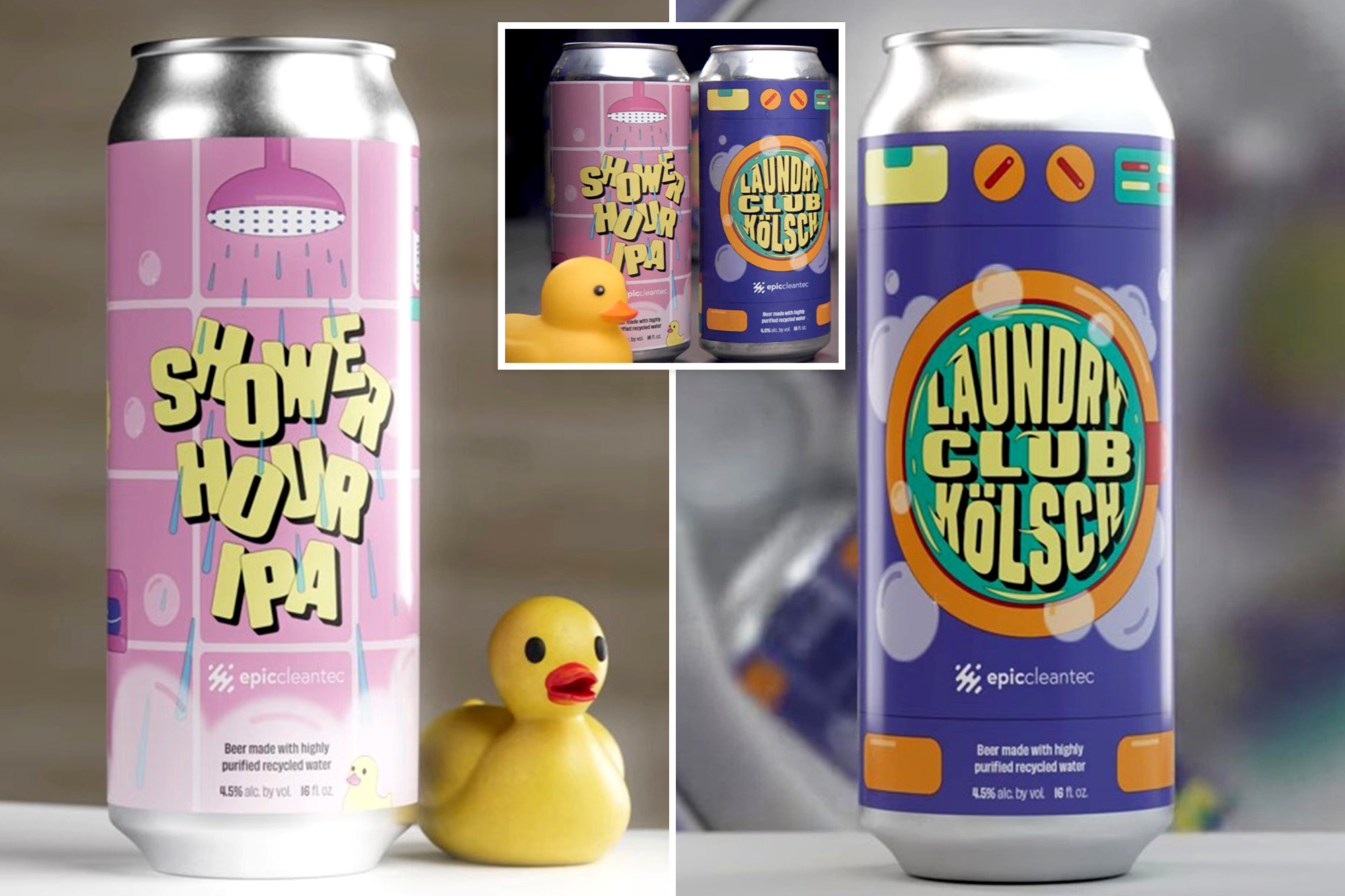 Beer made from bath and laundry water hits shelves
