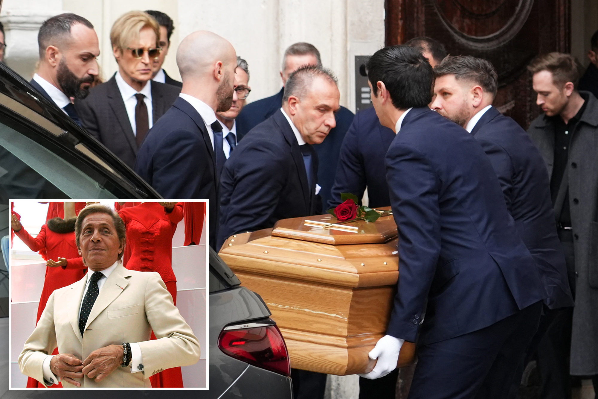 Rome pays its last tribute to fashion ‘Emperor’ Valentino in a two-day public viewing