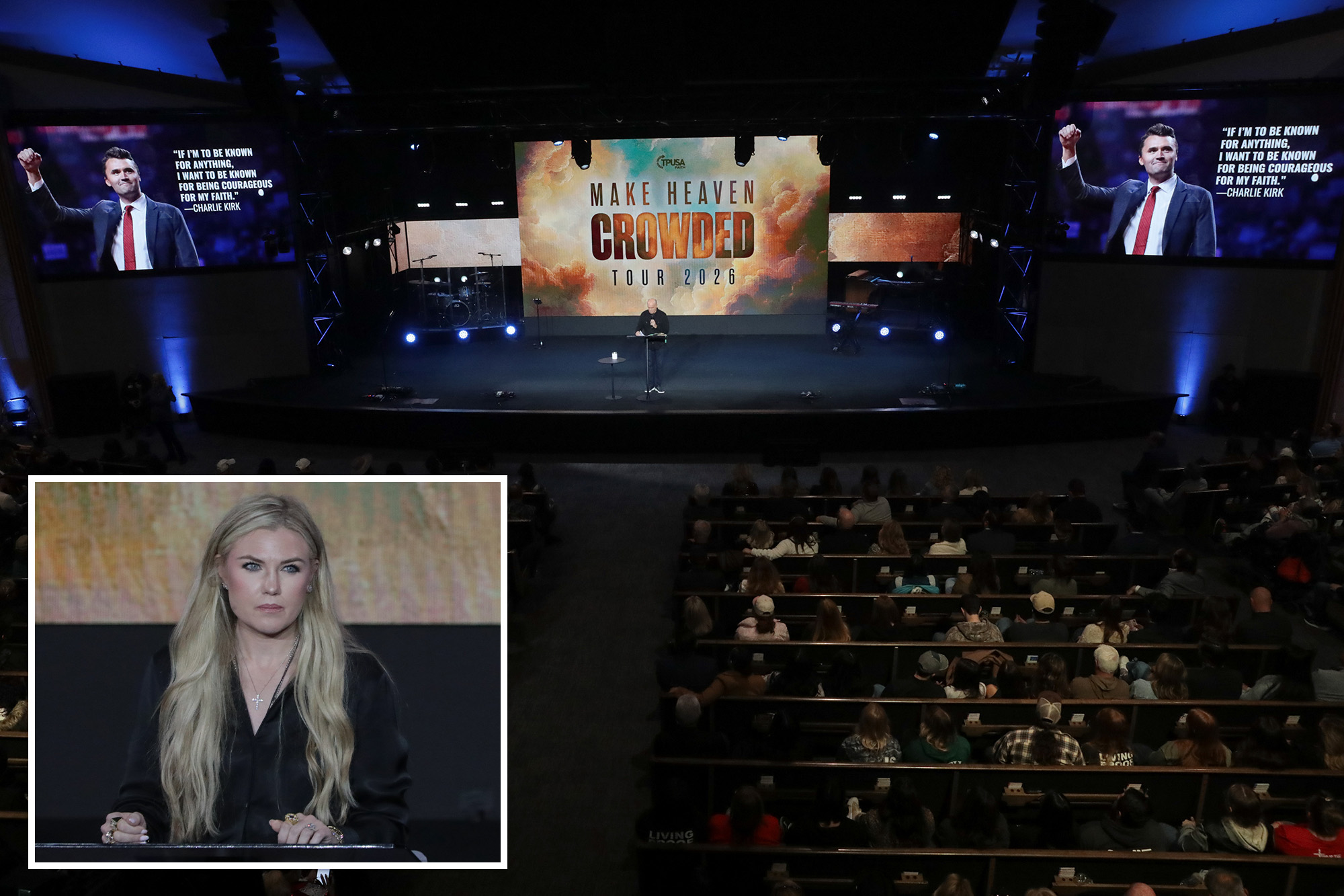 Widow Erika Kirk announces ‘Make Heaven Crowded Tour’ following husband’s assassination