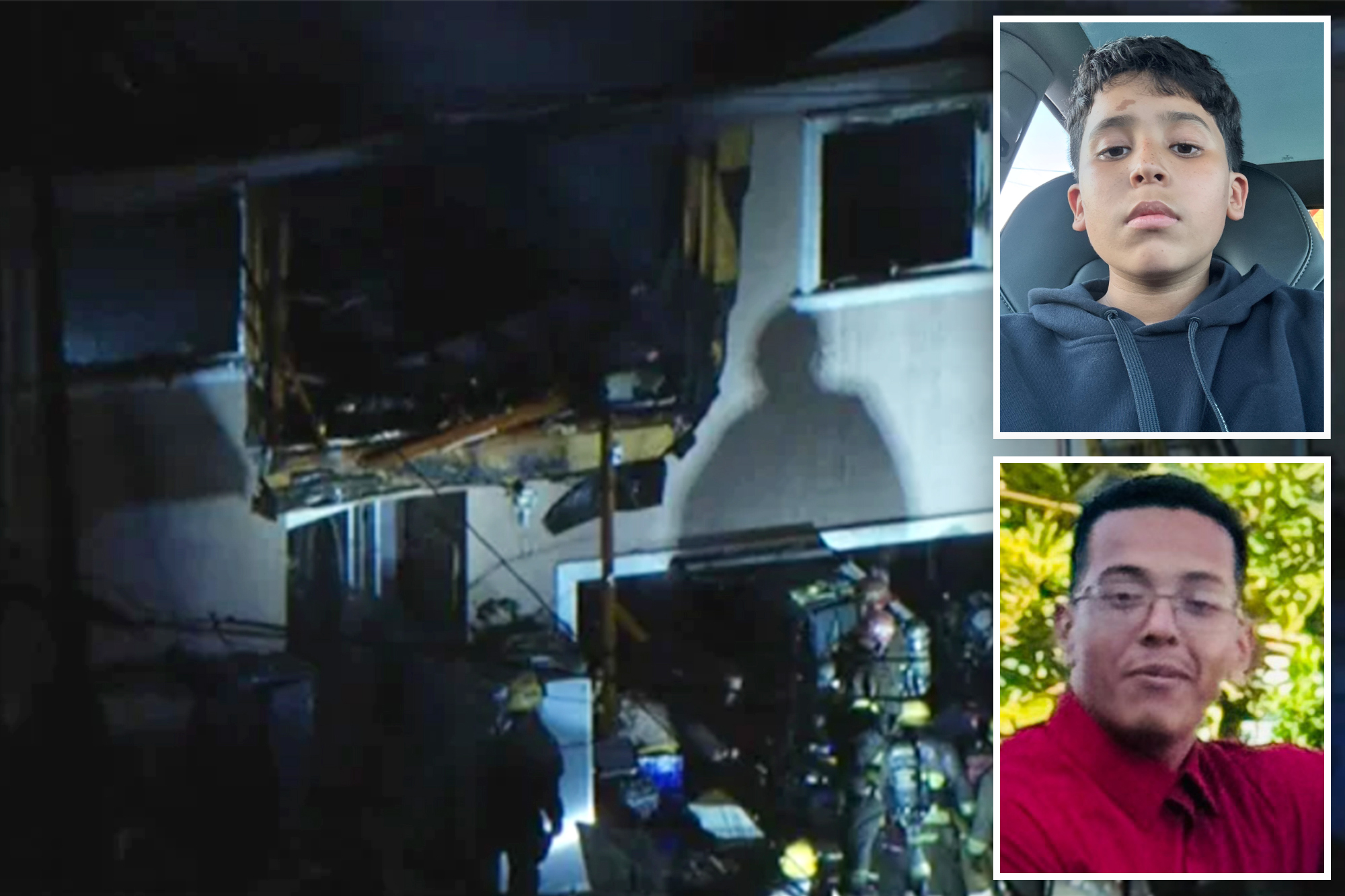 13-year-old and his brother killed in LA apartment explosion allegedly sparked by fireworks