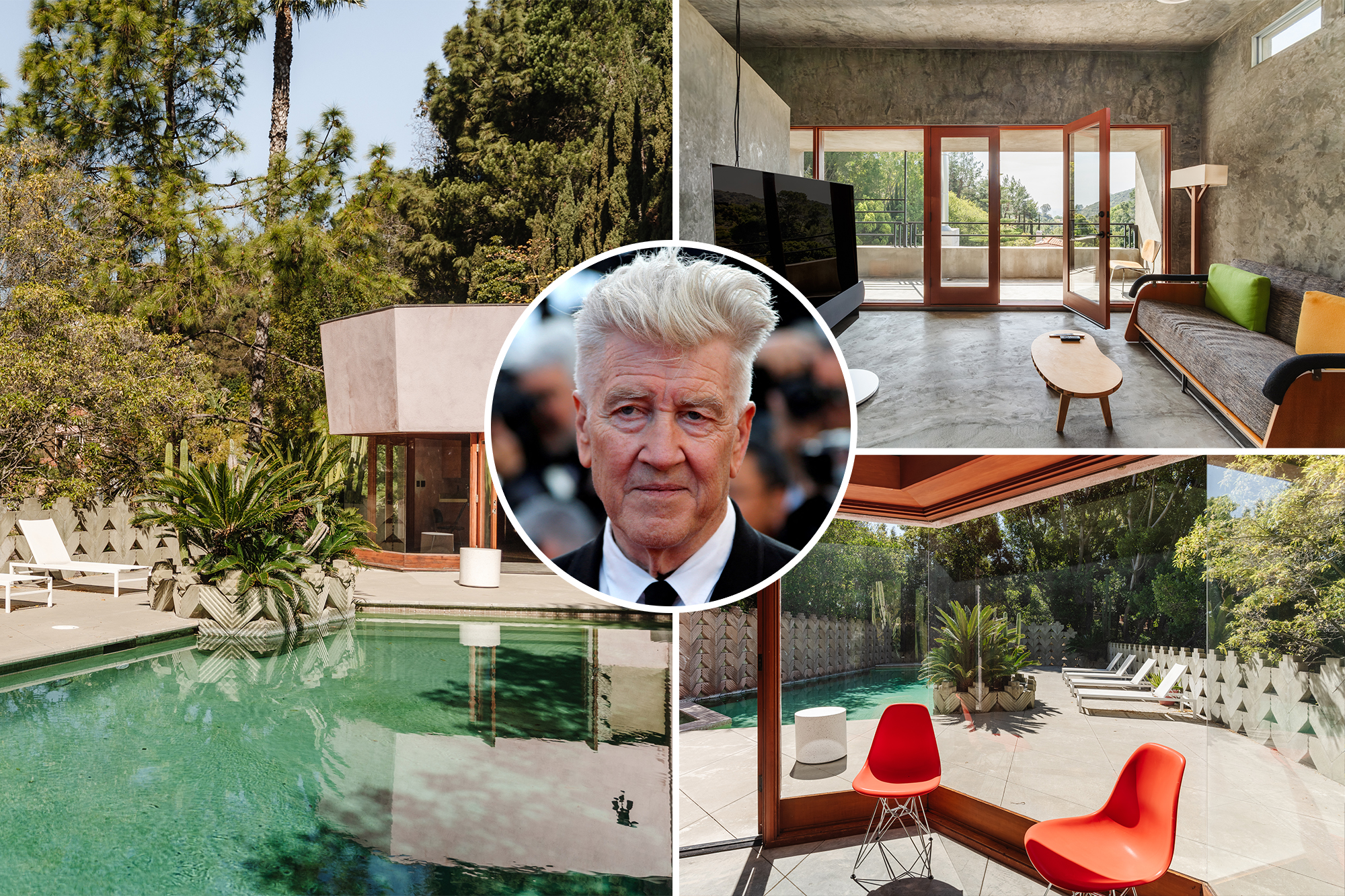 David Lynch’s M Hollywood Hills home finds a buyer: ‘Twin Peaks’ creator’s compound boasts 10 beds, 11 baths