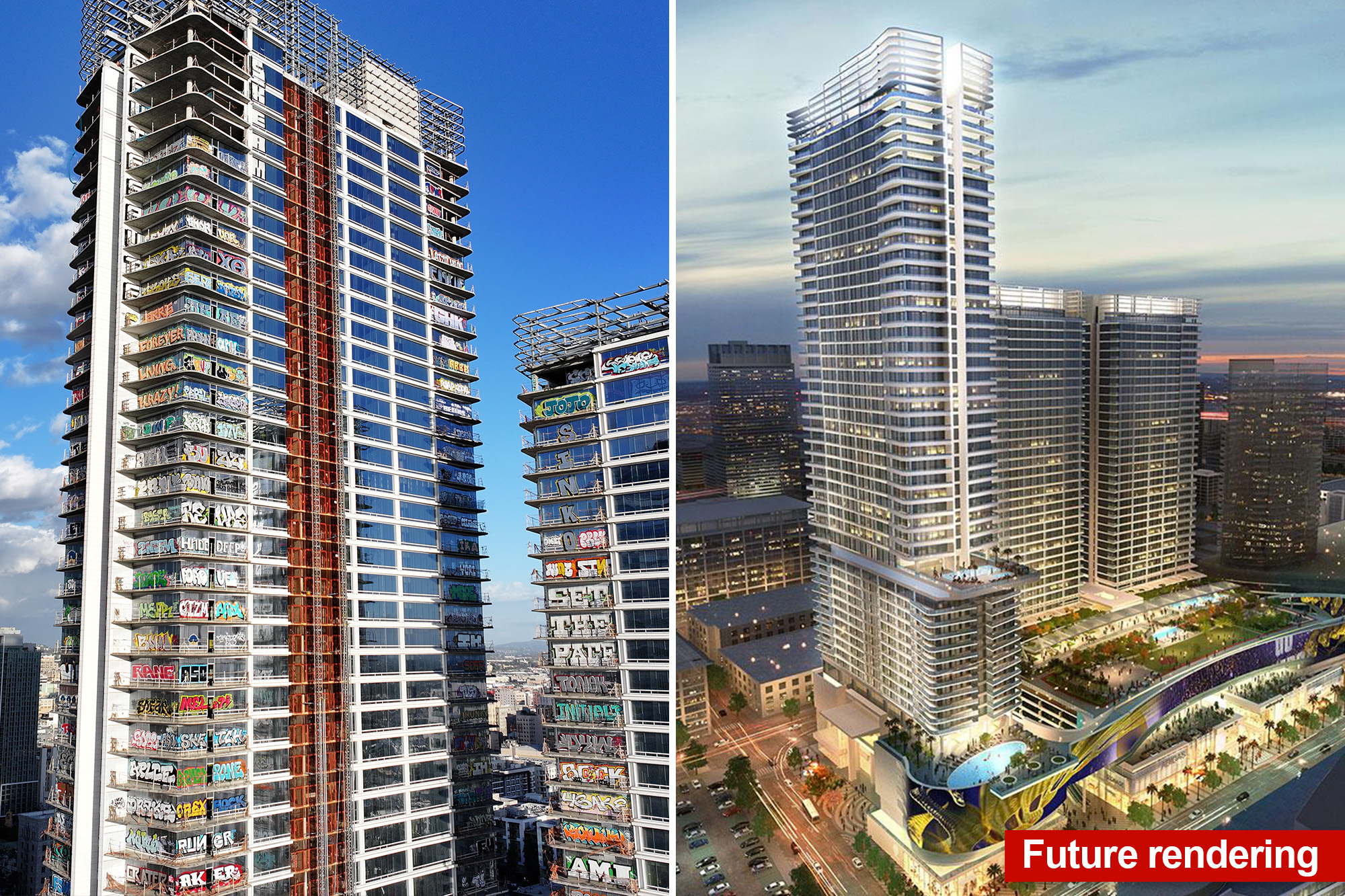 Exclusive | LA Graffiti Tower developer has insidious plot to make insane cash before tackling eyesore: Insiders