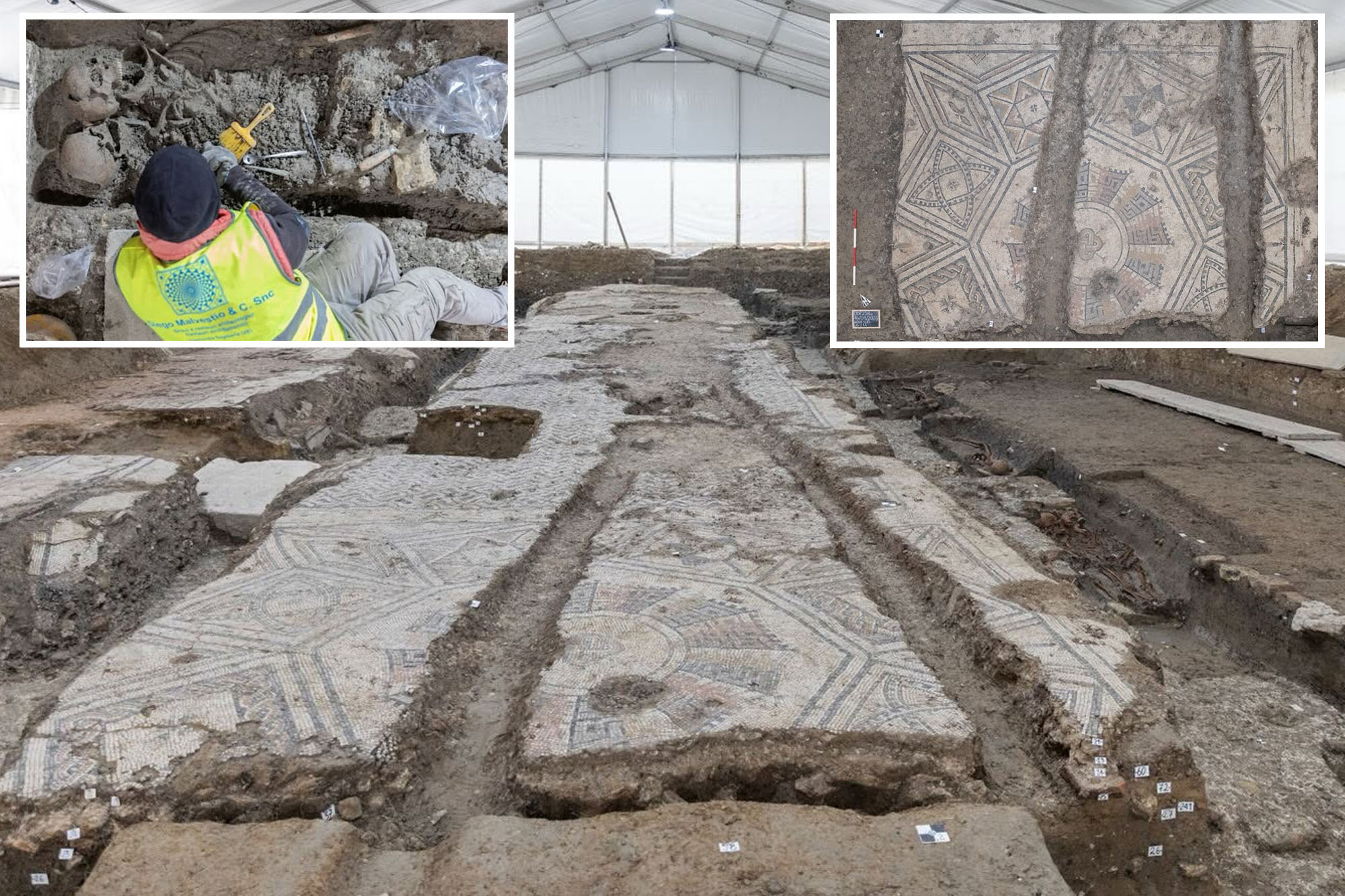 Archaeologists unearth city’s earliest Christian church beneath former fish market