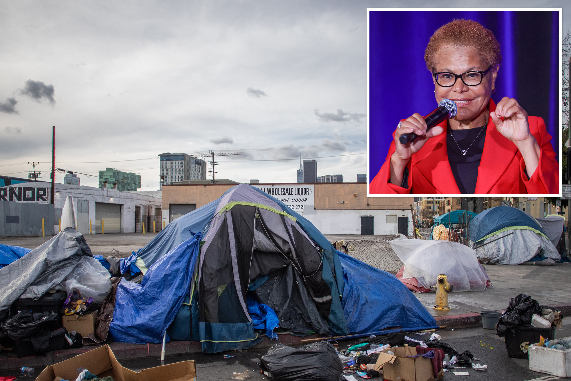 LA Mayor Karen Bass sparks fury with controversial meth comments amid homelessness crisis