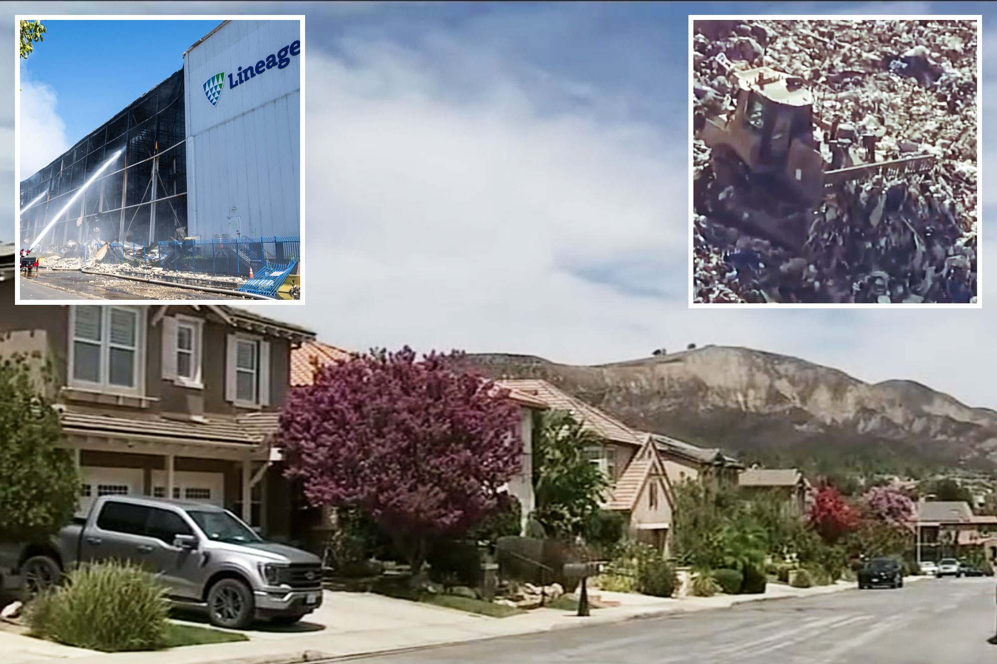 Simi Valley residents erupt as rotting Boyle Heights warehouse fire food is dumped nearby