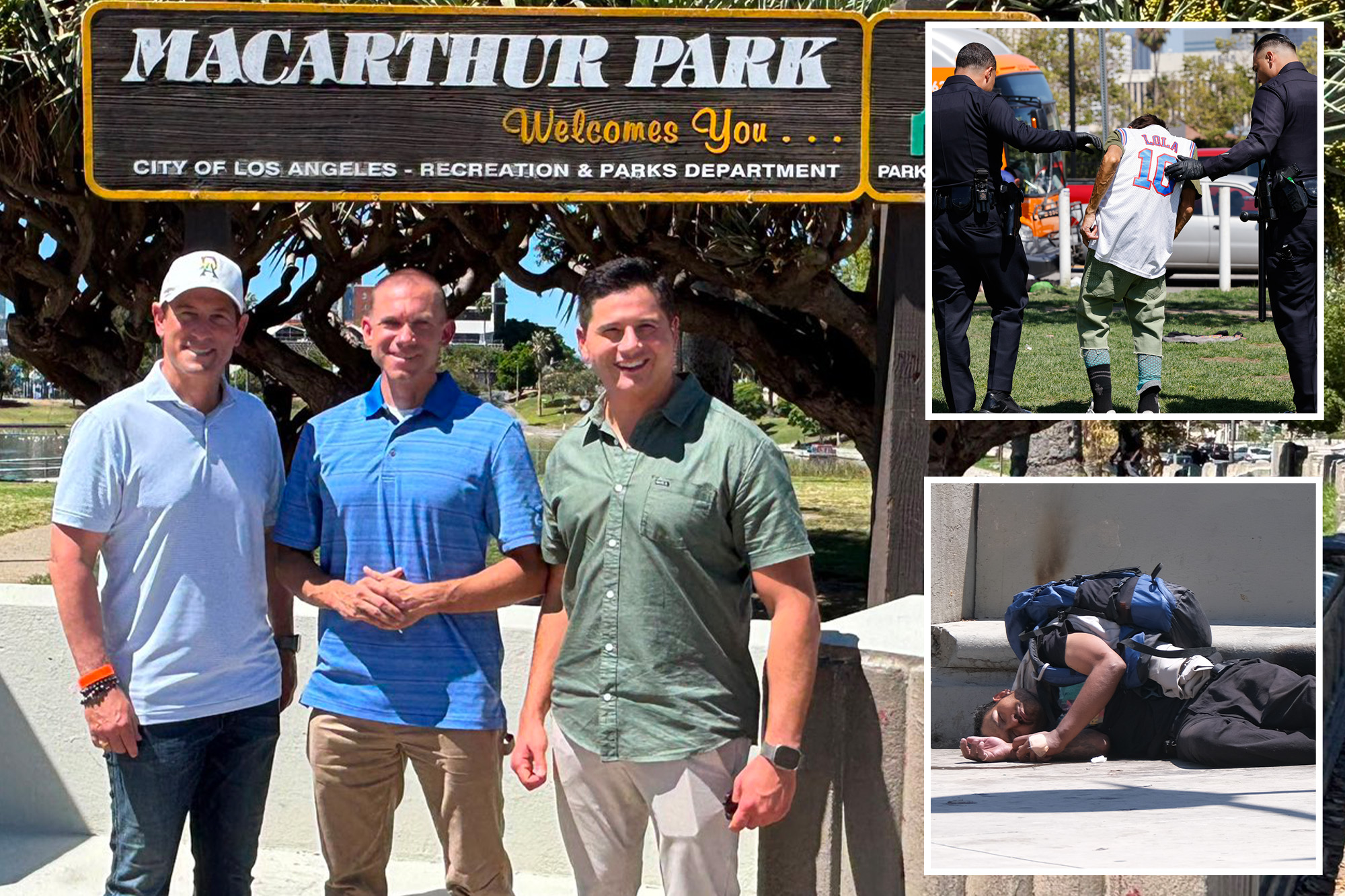 LA’s top prosecutor hosts picnic in notorious LA park as police ramp up sweeps in crime-ridden green space