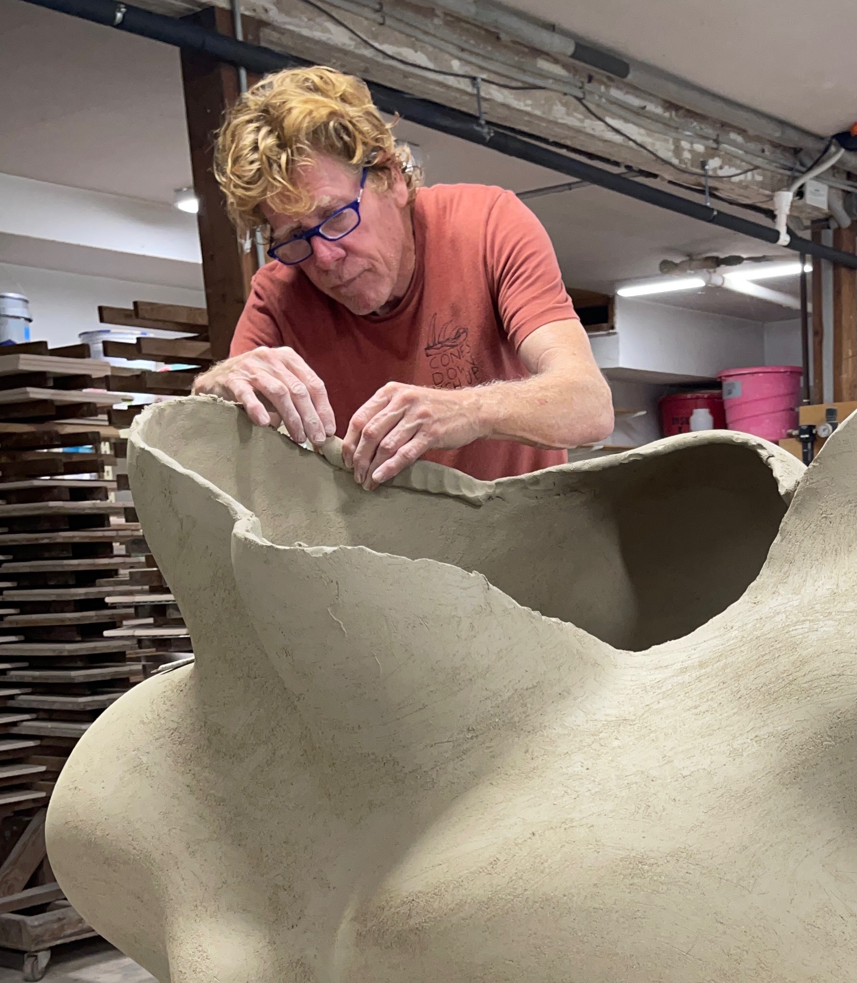 “The clay has a sound, it's screaming”: an interview with Chris Gustin
