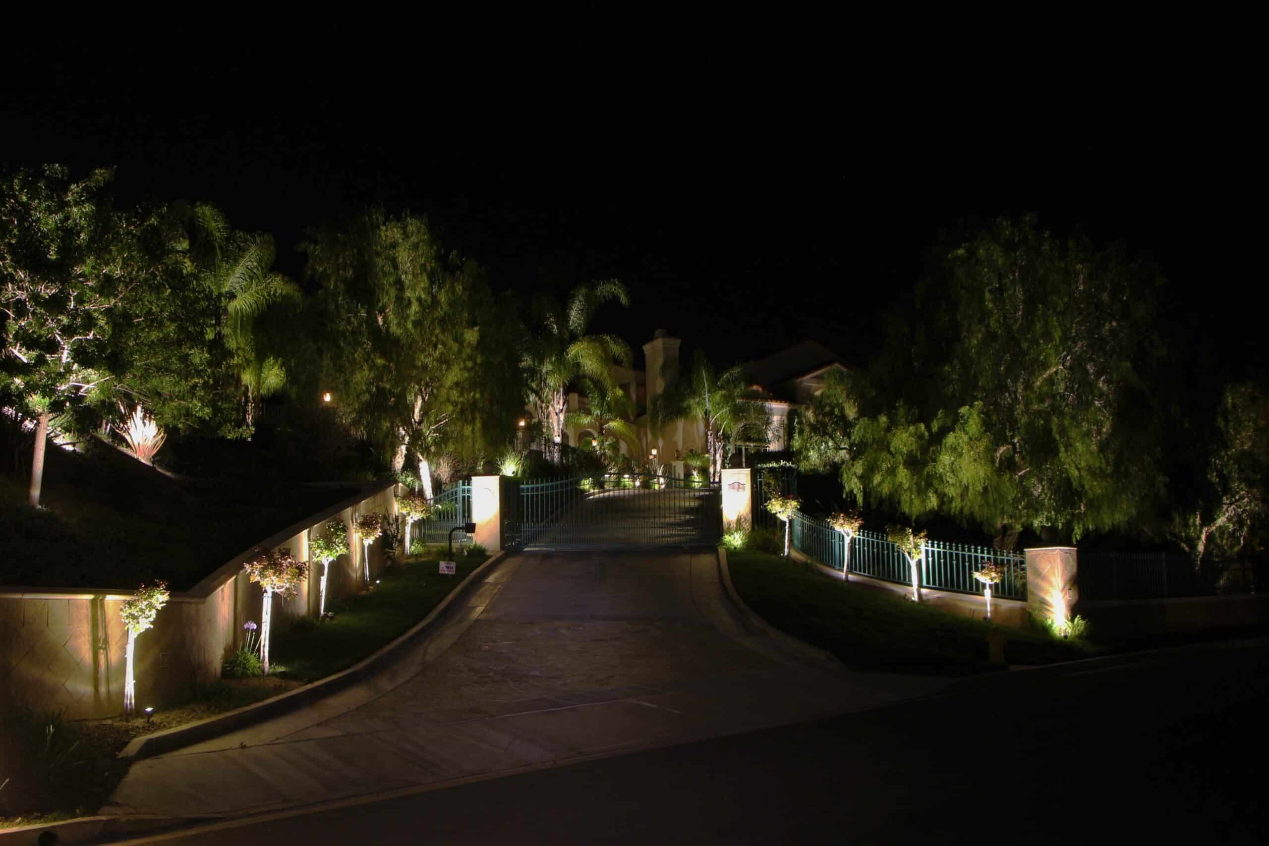 Driveway lighting ideas