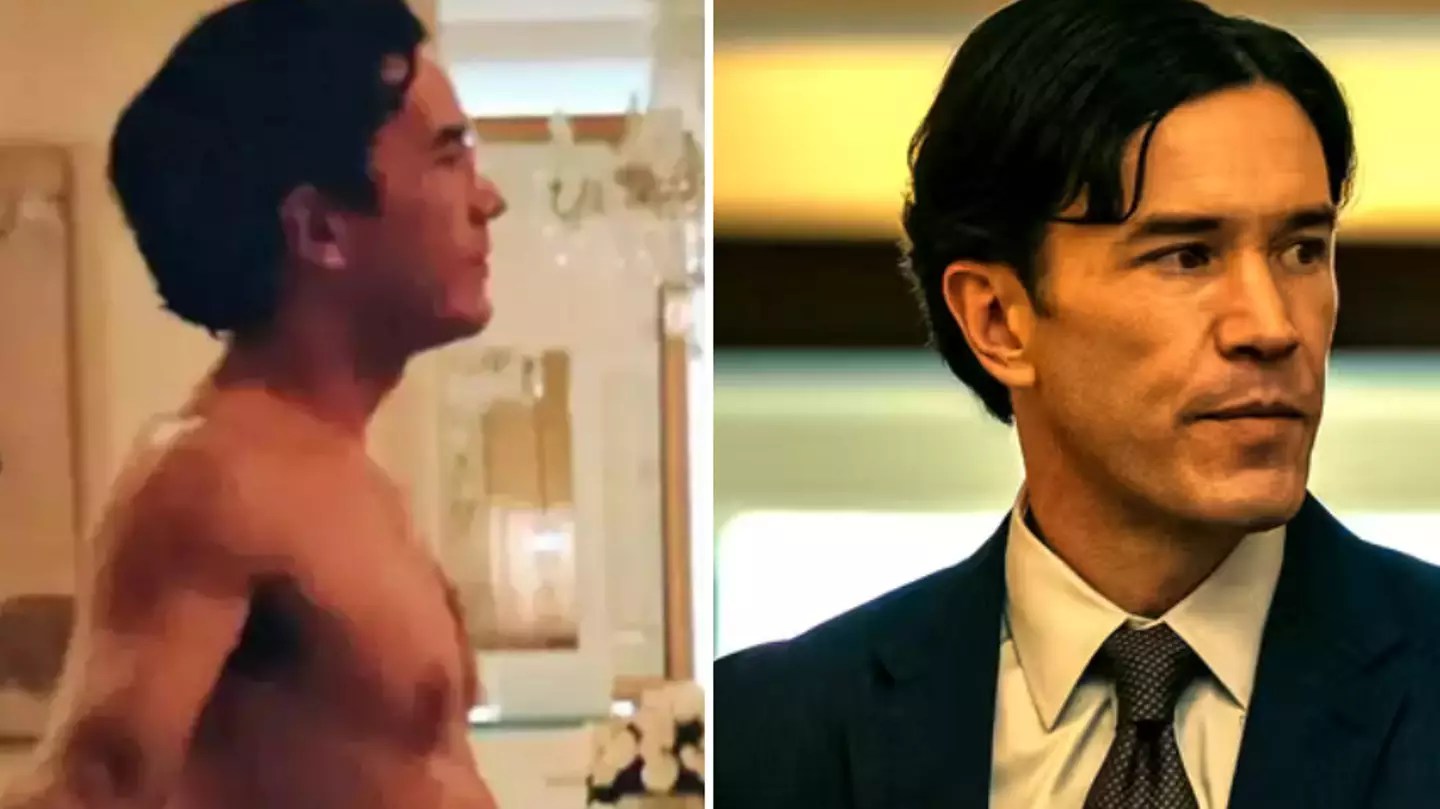 OMG, hes naked: Actor Tom Pelphrey in A Man In Full