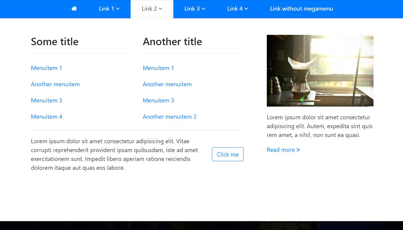13+ Mega Menu CSS Examples Snippet - OnAirCode