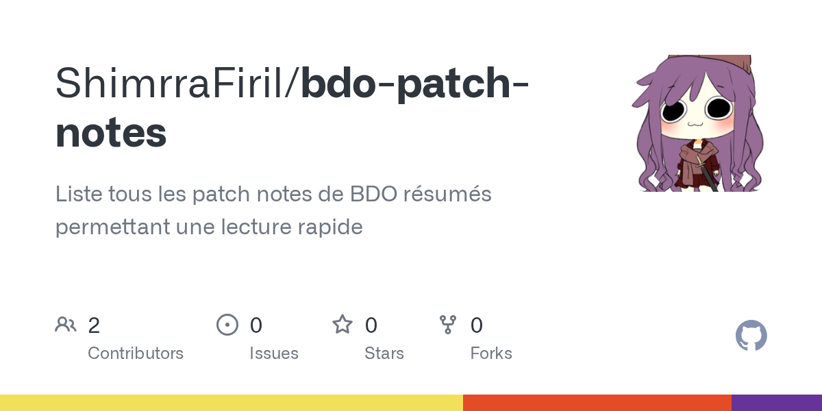 bdo-patch-notes/patch-notes.json at master · ShimrraFiril/bdo-patch-notes ·  GitHub